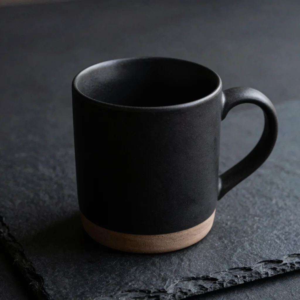 Obsidian Ceramic Studio Mug