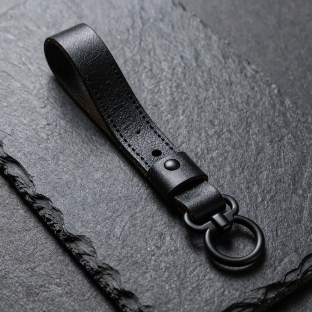 Cinematic Strap Leather Keyring